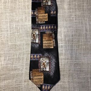 Vince Lombardi Quote Silk Tie